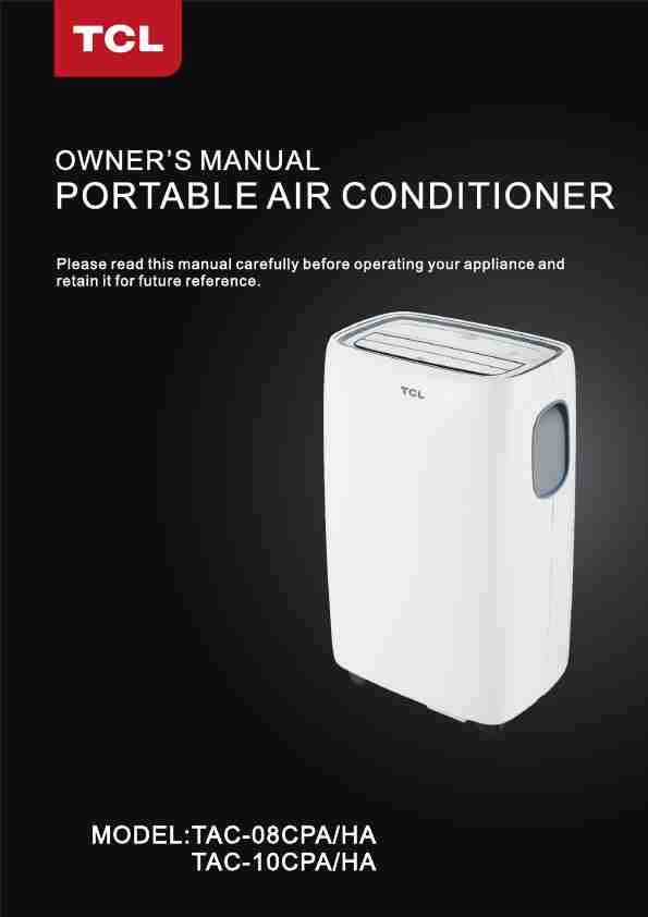 Tcl 10000 Btu Portable Air Conditioner Manual-page_pdf